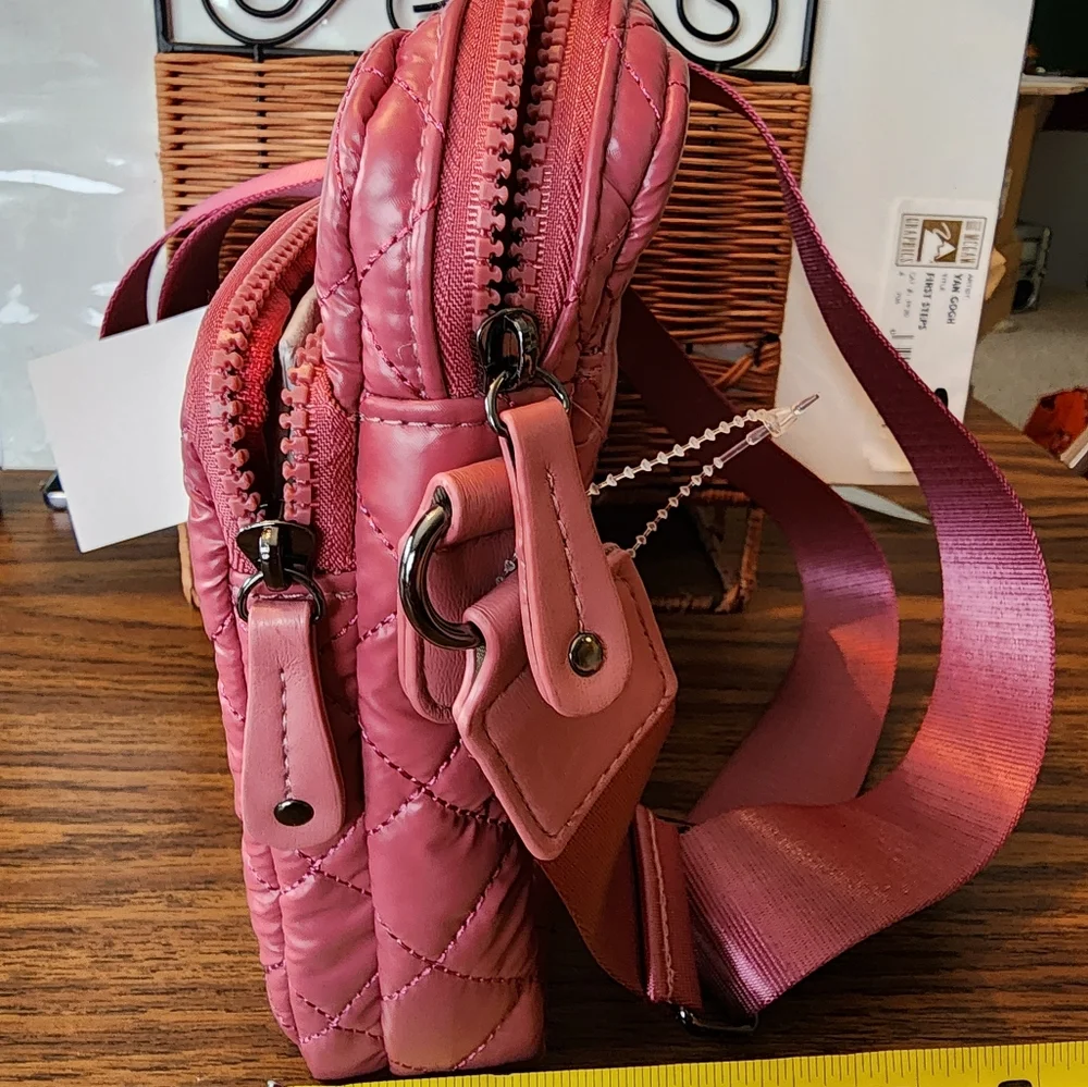 Ladies crossbody bag, have three compartment - Picture 4 of 7